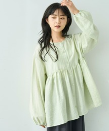 mil（ミル）の「【人気・再生産】 2wayチュニックブラウス【588068】（シャツ/ブラウス）」