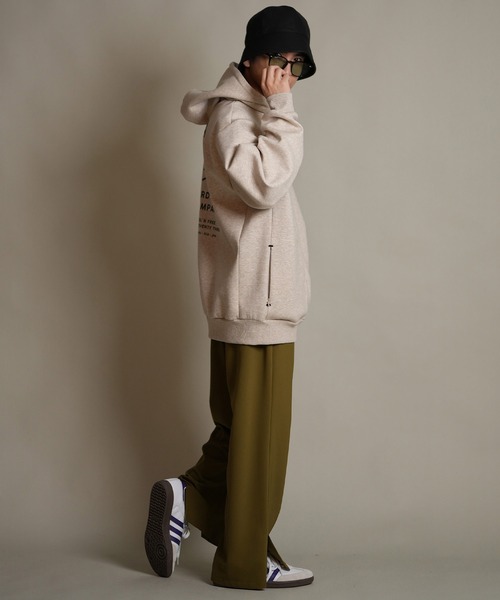 BILLABONG（ビラボン）の「BILLABONG/ビラボン プルオーバー/パーカー セットアップ対応 撥水 保温 BF012-016（パーカー・メンズ・サンドベージュ/ブラック/ヘザーグレー・L/M/XL）」の15枚目の写真