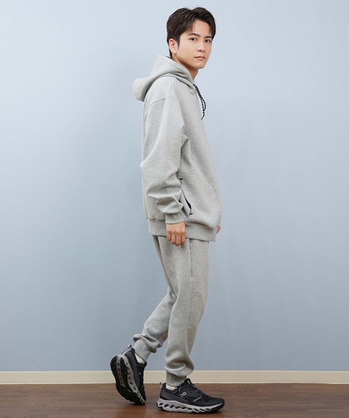 BILLABONG（ビラボン）の「BILLABONG/ビラボン プルオーバー/パーカー セットアップ対応 撥水 保温 BF012-016（パーカー・メンズ・サンドベージュ/ブラック/ヘザーグレー・L/M/XL）」の9枚目の写真