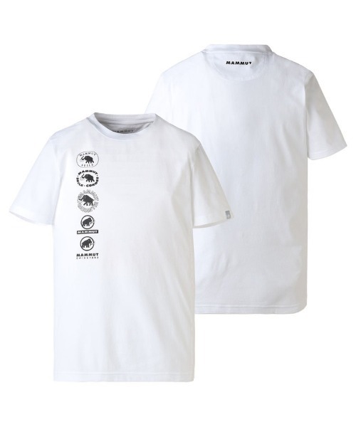 QD ロゴ ヒストリー P2 プリント Tシャツ アジアンフィット / QD