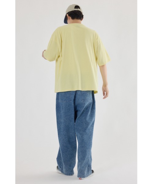 RODEO CROWNS WIDE BOWL(ロデオクラウンズワイドボウル)の「フォトグラフィックTシャツ(Tシャツ/カットソー・メンズ・ライトパープル/オフホワイト/ライトイエロー・MEDIUM/LARGE)」の15枚目の写真