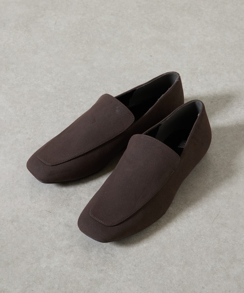 COLONY 2139（コロニートゥーワンスリーナイン）の「スエードライクローファー（ローファー・メンズ・ブラック/ブラウン・MEDIUM/LARGE）」の10枚目の写真