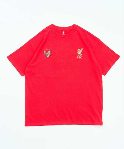 417 EDIFICE(フォーワンセブンエディフィス)の「【Liverpool FC / リバプール FC】 SUKA EMBROIDERY Tシャツ(Tシャツ/カットソー・メンズ・ブラック/ホワイト/レッド・SMALL/MEDIUM/LARGE/X-LARGE)」の3枚目の写真