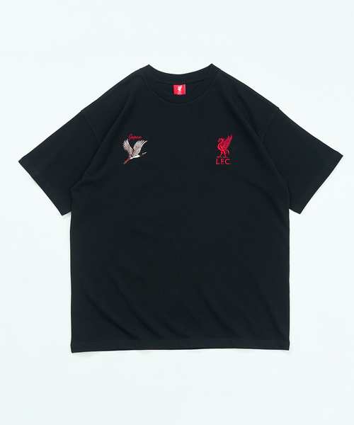 417 EDIFICE(フォーワンセブンエディフィス)の「【Liverpool FC / リバプール FC】 SUKA EMBROIDERY Tシャツ(Tシャツ/カットソー・メンズ・ブラック/ホワイト/レッド・SMALL/MEDIUM/LARGE/X-LARGE)」の2枚目の写真