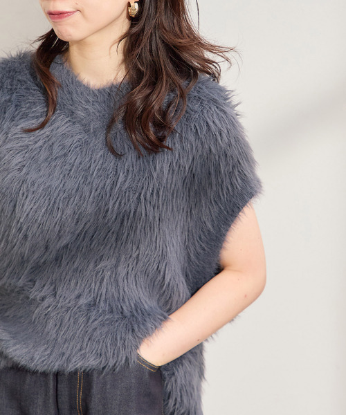 ジャーナルスタンダードL’ESSAGE ベスト ロングフェザーベスト（ベスト）｜journal standard L'essage