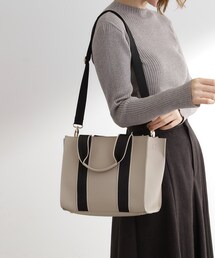 grove | テープハンドルスクエア2WAYトート(トートバッグ)