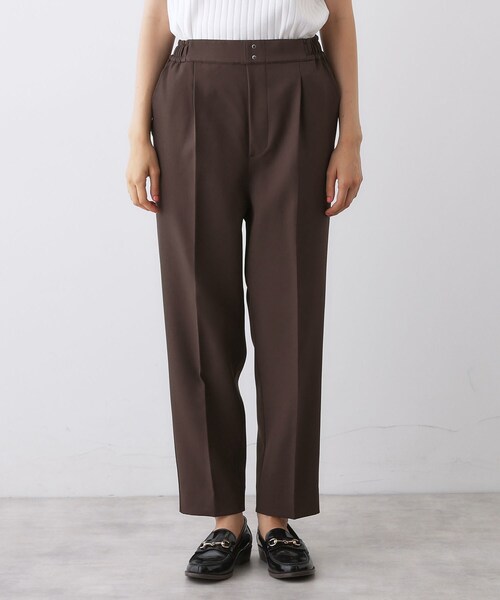 Dessin(デッサン)の「【セットアップ可/洗える】スティックパンツ(その他パンツ・レディース・ネイビー/ブラウン系その他・00/01/02/03)」の16枚目の写真