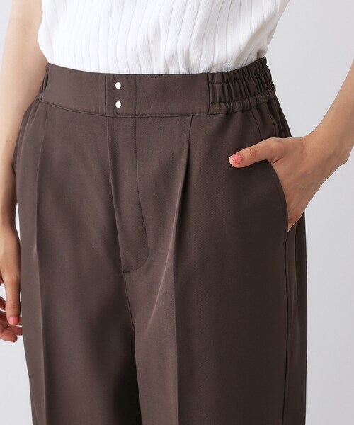 Dessin(デッサン)の「【セットアップ可/洗える】スティックパンツ(その他パンツ・レディース・ネイビー/ブラウン系その他・00/01/02/03)」の19枚目の写真