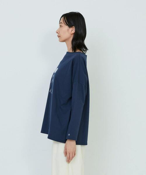 ADIEU TRISTESSE(アデュートリステス)の「星座プリントロングスリーブTシャツ(Tシャツ/カットソー・レディース・ベージュ/ネイビー/オフホワイト・FREE)」の15枚目の写真