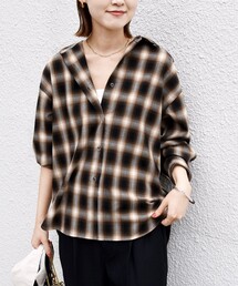 【最終価格】☆シップス　チェック柄ブラウス SHIPS｜シップスのシャツ/ブラウス（チェック柄）通販 - ZOZOTOWN