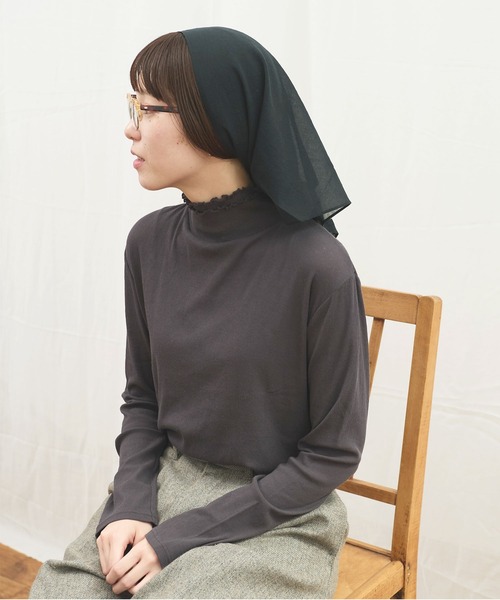 fig Ｌondon（フィグロンドン）の「_MELLOW double turtle（Tシャツ/カットソー・レディース・ピンク/ダークブラウン/ホワイト・FREE）」の10枚目の写真