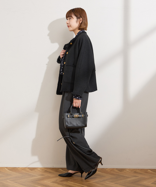 出品10/26まで★ジャーナルスタンダードレサージュ ツイードドルマンジャケット journal standard L'essage（ジャーナルスタンダードレサージュ