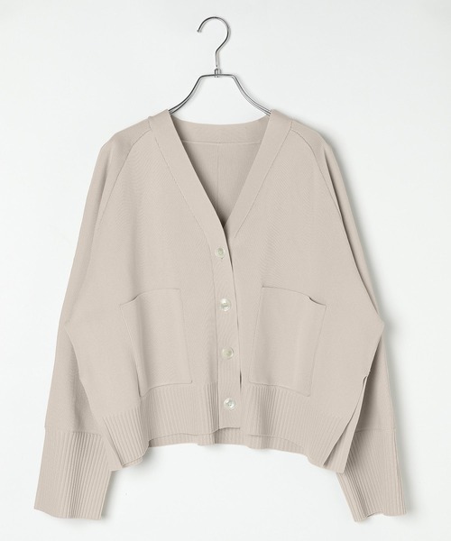 HEREIAM（ヘレイアム）の「【HEREIAM】クロップドカーディガン（カーディガン/ボレロ・レディース・ブラック/イエロー/グレイッシュベージュ・FREE）」の18枚目の写真