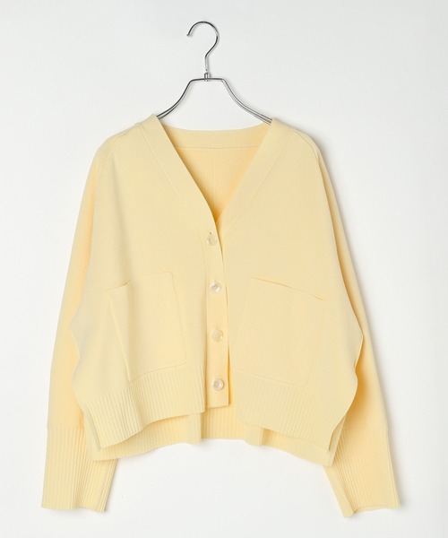 HEREIAM（ヘレイアム）の「【HEREIAM】クロップドカーディガン（カーディガン/ボレロ・レディース・ブラック/イエロー/グレイッシュベージュ・FREE）」の17枚目の写真