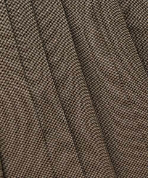 conges payes ADIEU TRISTESSE（コンジェ ペイエ アデュートリステス）の「プリーツスカート（スカート・レディース・ブラウン/チェック・38）」の16枚目の写真