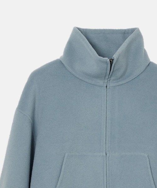 セール】ジップアップダブルフェイスブルゾン / Zip-Up Double-Face