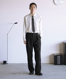 WYM LIDNM（ウィム バイ リドム）の「SILK COTTON NARROW TIE（ネクタイ）」