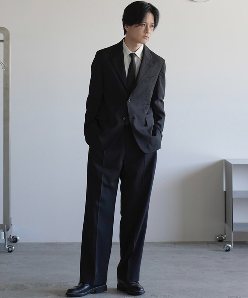 WYM LIDNM(ウィム バイ リドム)の「SILK COTTON NARROW TIE(ネクタイ・メンズ・ダークグレー/ダークブラウン/アッシュブラウン/チャコール・FREE)」の17枚目の写真