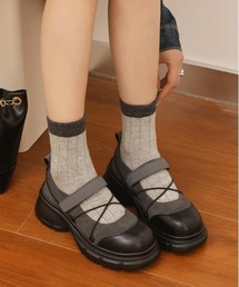 WEGO | WEGO/厚底スポーティースニーカーローファー/メリージェーンシューズ(ローファー)