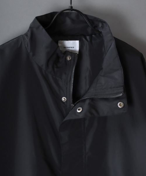 “Share spirit” double zip mods coat Share spirit” double zip mods coat