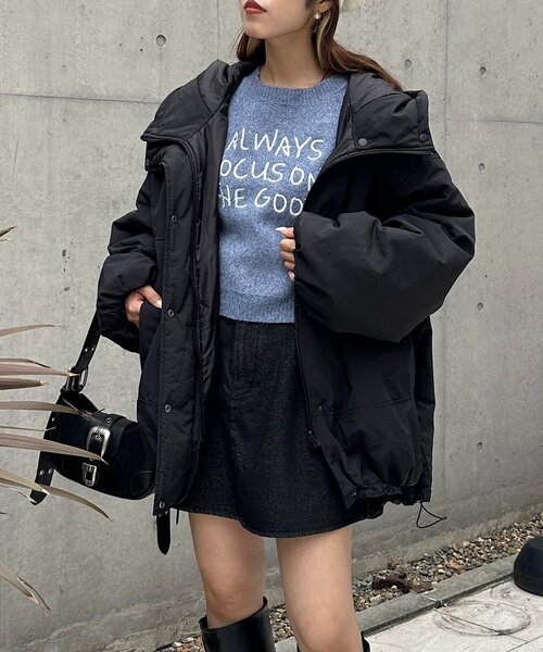 リバーシブルモンスターコート（その他アウター）｜w closet（ダブル