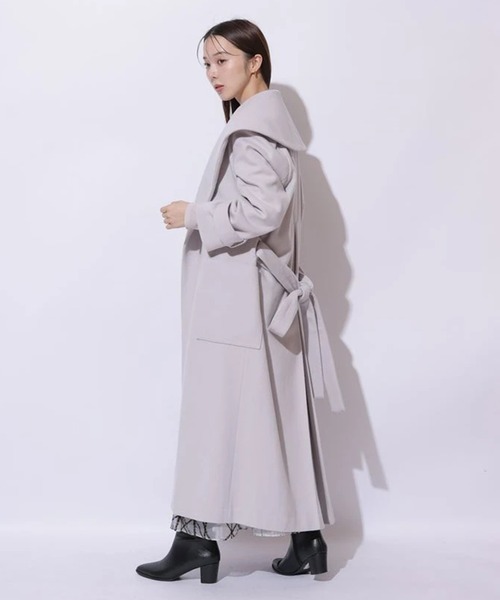 ショールカラーロングコート（ダウンジャケット/コート）｜Mystrada