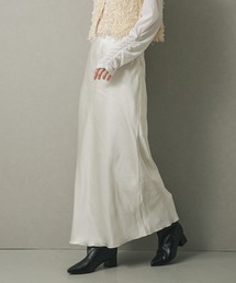 SENSE OF PLACE by URBAN RESEARCH | サテンアイラインスカート(スカート)