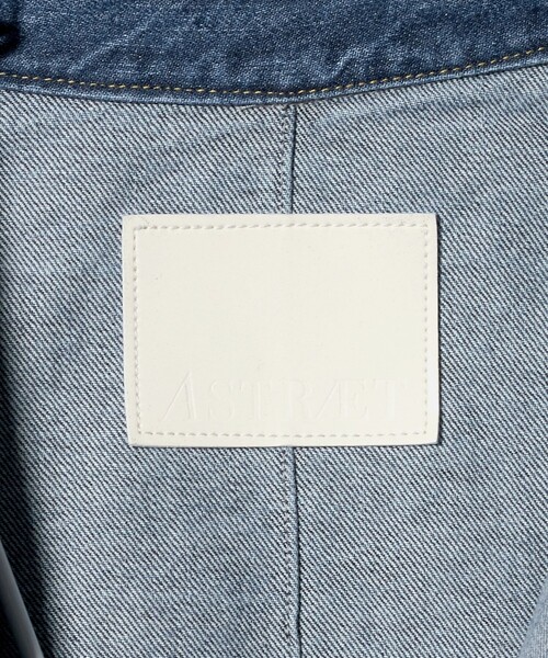 ASTRAET(アストラット)の「<ASTRAET>デニム コーティング 2ポケットシャツ UNISEX(シャツ/ブラウス・レディース・シルバー・FREE)」の16枚目の写真