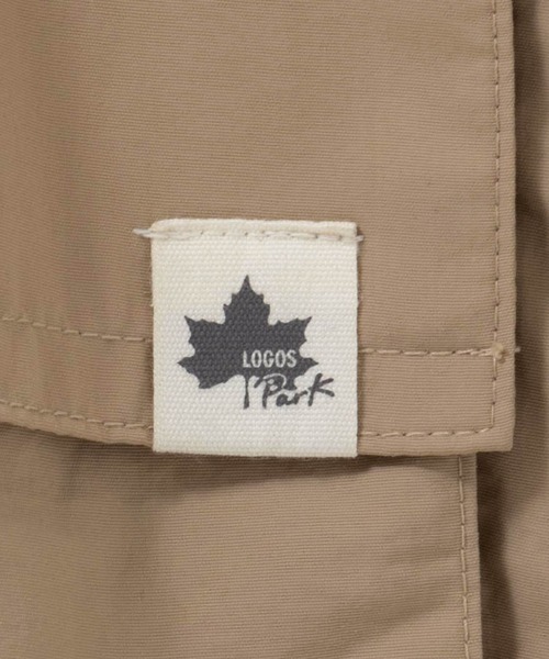 LOGOS（ロゴス）の「LOGOS PARK 裏フリースマウンテンパーカー（マウンテンパーカー・レディース・ベージュ/スミクロ/カーキ/ダークパープル・M/L）」の13枚目の写真