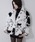 me+em select�i�~�[���Z���N�g�j�́u�����J�E�~�h���t�F�C�N�t�@�R�[�g �^ cow middle fakefur coat�i���̑��A�E�^�[�j�v�b�z���C�g
