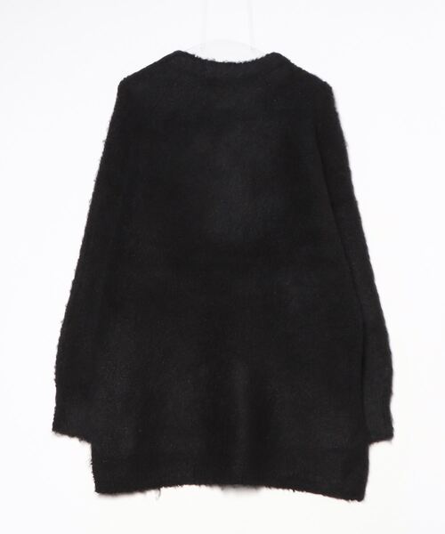 VOAAOV(ヴォアーブ)の「【VOAAOV】 FULLERS TEASEL BRUSHED KNIT Pullover(ニット/セーター・メンズ・ブラウン/ネイビー/ブラック・1/2)」の9枚目の写真