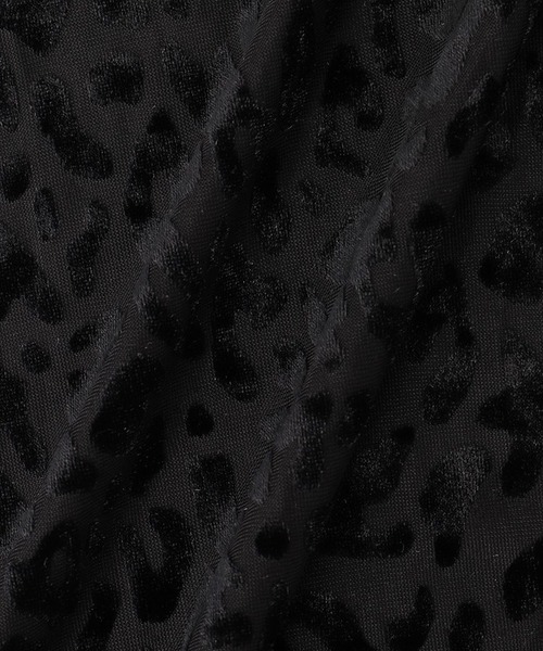 anna sui nyc(アナ スイ エヌ ワイ シー)の「総柄シアータートルネック(Tシャツ/カットソー・レディース・ブルー/ブラック・FREE)」の18枚目の写真
