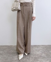 グレンチェック」に該当するレディースのパンツファッション通販