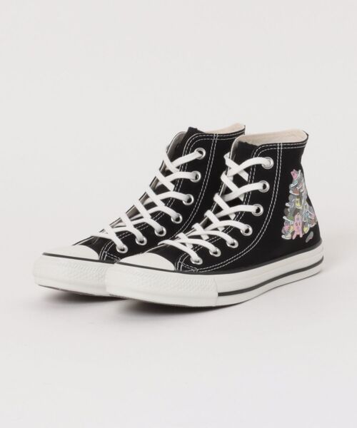 CONVERSE(コンバース)の「【CONVERSE / コンバース】オールスター KM HI / 可哀想に!/ALL STAR KM HI / KAWAISOUNI!(スニーカー・レディース・ブラック/オフホワイト・4.5inch/5inch/5.5inch/4inch)」の1枚目の写真