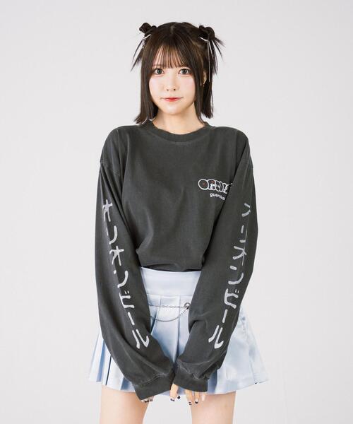 ROYAL FLASH（ロイヤルフラッシュ）の「guernika/ゲルニカ/ORION THE DRAFT ART PRINT L/S T-SHIRT (SPECIAL VINTAGE)（Tシャツ/カットソー・メンズ・ブラック系その他・L/2XL/XL）」の19枚目の写真