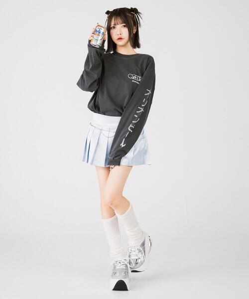 ROYAL FLASH（ロイヤルフラッシュ）の「guernika/ゲルニカ/ORION THE DRAFT ART PRINT L/S T-SHIRT (SPECIAL VINTAGE)（Tシャツ/カットソー・メンズ・ブラック系その他・L/2XL/XL）」の17枚目の写真