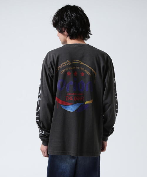 ROYAL FLASH（ロイヤルフラッシュ）の「guernika/ゲルニカ/ORION THE DRAFT ART PRINT L/S T-SHIRT (SPECIAL VINTAGE)（Tシャツ/カットソー・メンズ・ブラック系その他・L/2XL/XL）」の22枚目の写真