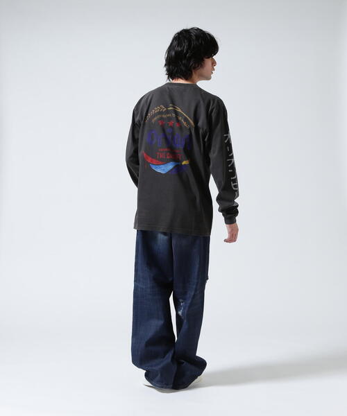 ROYAL FLASH（ロイヤルフラッシュ）の「guernika/ゲルニカ/ORION THE DRAFT ART PRINT L/S T-SHIRT (SPECIAL VINTAGE)（Tシャツ/カットソー・メンズ・ブラック系その他・L/2XL/XL）」の14枚目の写真