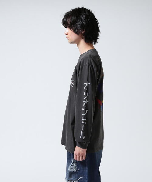 ROYAL FLASH（ロイヤルフラッシュ）の「guernika/ゲルニカ/ORION THE DRAFT ART PRINT L/S T-SHIRT (SPECIAL VINTAGE)（Tシャツ/カットソー・メンズ・ブラック系その他・L/2XL/XL）」の15枚目の写真