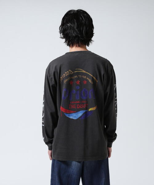ROYAL FLASH（ロイヤルフラッシュ）の「guernika/ゲルニカ/ORION THE DRAFT ART PRINT L/S T-SHIRT (SPECIAL VINTAGE)（Tシャツ/カットソー・メンズ・ブラック系その他・L/2XL/XL）」の10枚目の写真