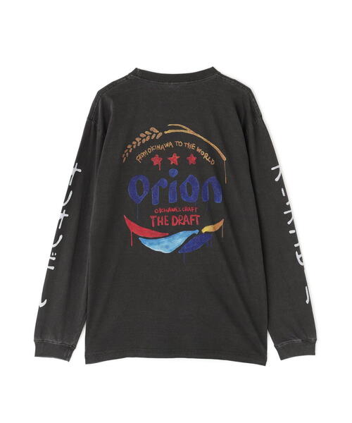 ROYAL FLASH（ロイヤルフラッシュ）の「guernika/ゲルニカ/ORION THE DRAFT ART PRINT L/S T-SHIRT (SPECIAL VINTAGE)（Tシャツ/カットソー・メンズ・ブラック系その他・L/2XL/XL）」の2枚目の写真