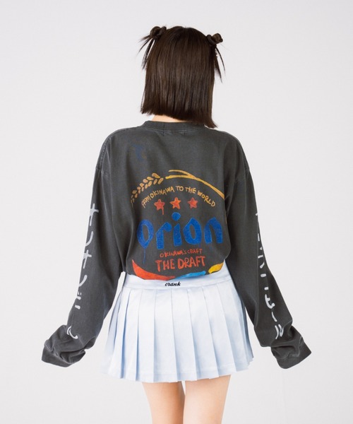 ROYAL FLASH（ロイヤルフラッシュ）の「guernika/ゲルニカ/ORION THE DRAFT ART PRINT L/S T-SHIRT (SPECIAL VINTAGE)（Tシャツ/カットソー・メンズ・ブラック系その他・L/2XL/XL）」の6枚目の写真