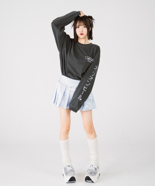 ROYAL FLASH（ロイヤルフラッシュ）の「guernika/ゲルニカ/ORION THE DRAFT ART PRINT L/S T-SHIRT (SPECIAL VINTAGE)（Tシャツ/カットソー・メンズ・ブラック系その他・L/2XL/XL）」の4枚目の写真