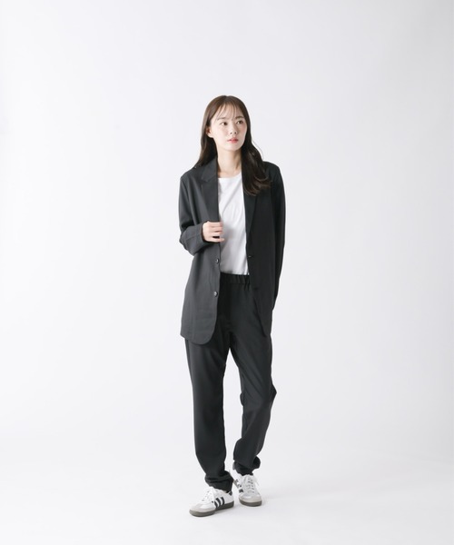 Enjouemen(エンジョウメン)の「8WAYストレッチテーラドJKTセットアップ(セットアップ・メンズ・ブラック/ネイビー・LARGE/X-LARGE/XX-LARGE/MEDIUM)」の3枚目の写真