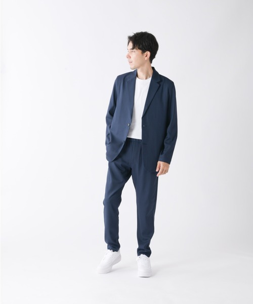 Enjouemen(エンジョウメン)の「8WAYストレッチテーラドJKTセットアップ(セットアップ・メンズ・ブラック/ネイビー・LARGE/X-LARGE/XX-LARGE/MEDIUM)」の11枚目の写真