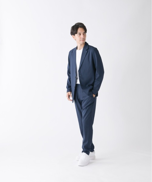 Enjouemen(エンジョウメン)の「8WAYストレッチテーラドJKTセットアップ(セットアップ・メンズ・ブラック/ネイビー・LARGE/X-LARGE/XX-LARGE/MEDIUM)」の12枚目の写真