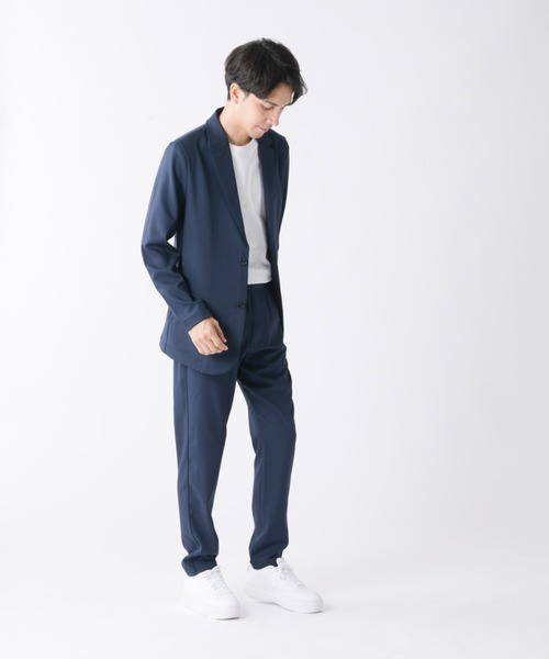 Enjouemen(エンジョウメン)の「8WAYストレッチテーラドJKTセットアップ(セットアップ・メンズ・ブラック/ネイビー・LARGE/X-LARGE/XX-LARGE/MEDIUM)」の14枚目の写真