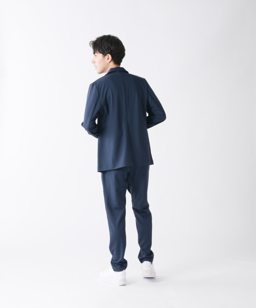 Enjouemen(エンジョウメン)の「8WAYストレッチテーラドJKTセットアップ(セットアップ・メンズ・ブラック/ネイビー・LARGE/X-LARGE/XX-LARGE/MEDIUM)」の17枚目の写真