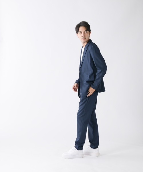 Enjouemen(エンジョウメン)の「8WAYストレッチテーラドJKTセットアップ(セットアップ・メンズ・ブラック/ネイビー・LARGE/X-LARGE/XX-LARGE/MEDIUM)」の18枚目の写真