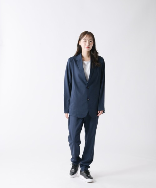 Enjouemen(エンジョウメン)の「8WAYストレッチテーラドJKTセットアップ(セットアップ・メンズ・ブラック/ネイビー・LARGE/X-LARGE/XX-LARGE/MEDIUM)」の20枚目の写真